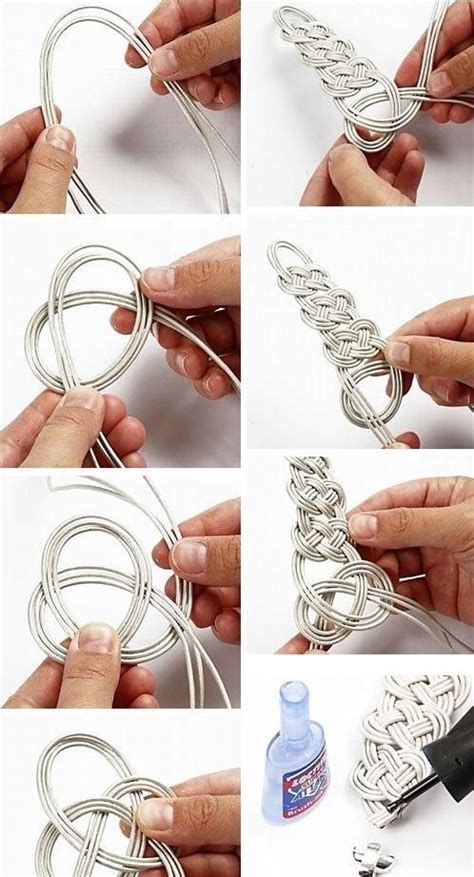 Double Infinity Knot Kumihimo Cord Bracelet Artofit