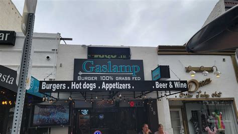 Best Downtown San Diego Burger Restaurant Gaslamp District