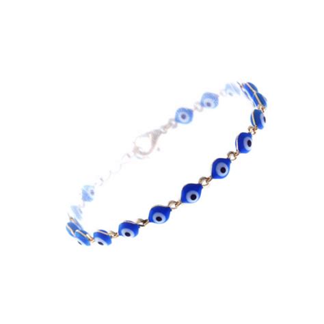 Pulsera Ojo Turco Azul Push