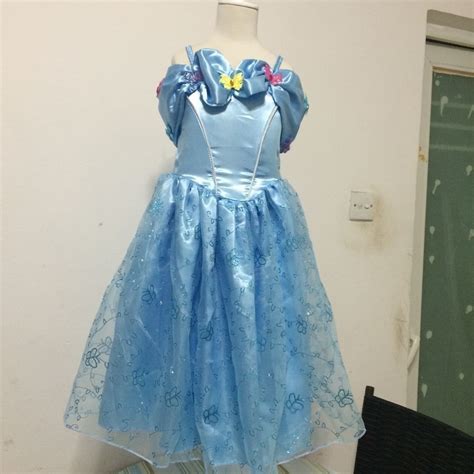 2015 Newest Cinderella Dress For Kids Children Cinderella Cosplay