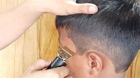 Belajar Cukur Rambut Model Tiga Jari Gampang Banget Youtube