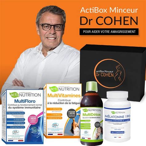 Gagnez Une Actibox Minceur Avec Dr Jean Michel Cohen Savoir Maigrir