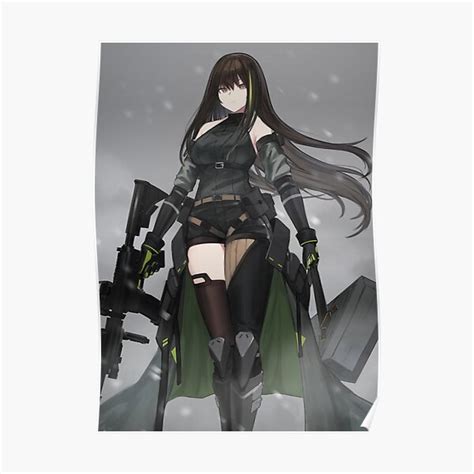 M A Zettai Ryouiki Girls Frontline T Doll With Gun Sexy Lewd Boobs Tits Hentai Anime Girl