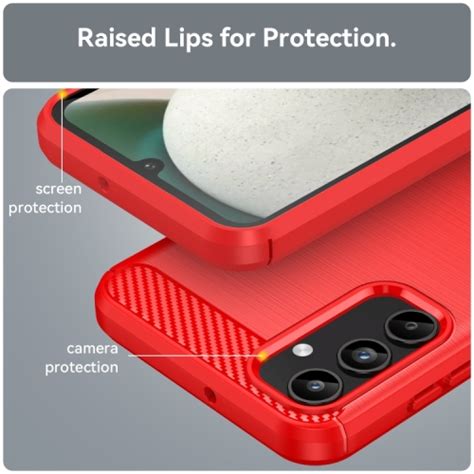 Capa Galaxy A15 TPU Escovado Vermelho