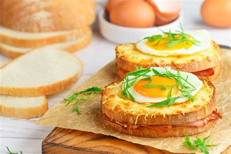 Croque Madame au Four Recette Facile Rapide et Délicieuse