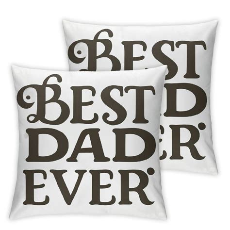 Ulloord Happy Father S Day Lumbar Pillow Cases Best Dad Ever Mustache