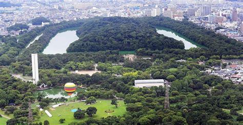 気球で空から 大山古墳（仁徳天皇陵）見学 大阪・堺 写真特集14 毎日新聞