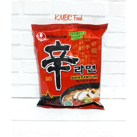 Jual Nongshim Shin Ramyun Noodle Soup Mie Instant Korea Shopee