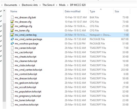 EG's World - Installing MCCC for Sims 4