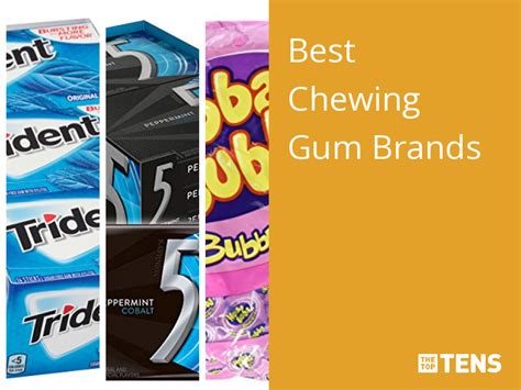 Chewing Gum Brands