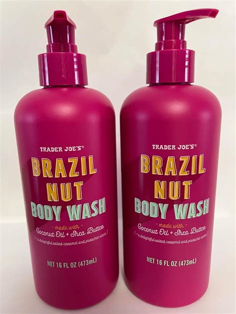 Amazon Trader Joe S Brazil Nut Body Wash Made With Coconut Oll