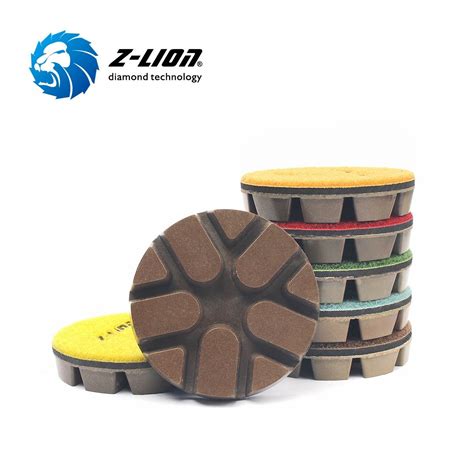 Diamond Wet Polishing Pad For Concrete Terrazzo Floor China Resin