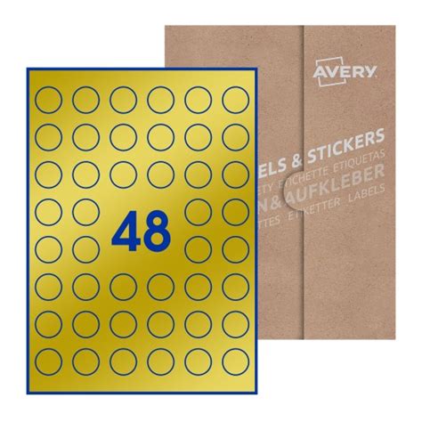 Gold Paper Labels | Avery