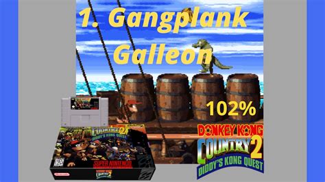 Donkey Kong Country Diddy S Kong Quest Gangplank Galleon