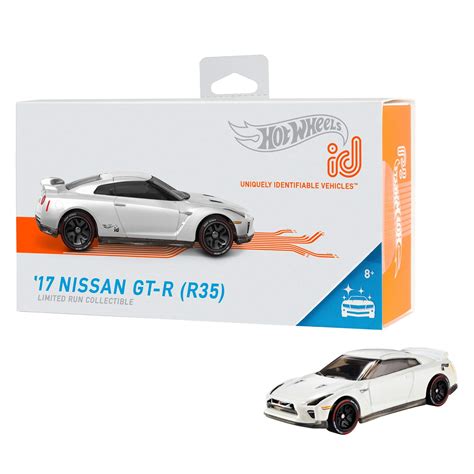 Nissan GTR R35 White 50th Anniversary Super Car Hot Wheels Atelier