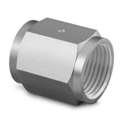 Stainless Steel Vcr Face Seal Fitting In Female Vcr Coupling