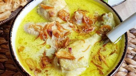 Resep Opor Ayam Kuning Sajian Spesial Saat Lebaran Yang Jadi Favorit