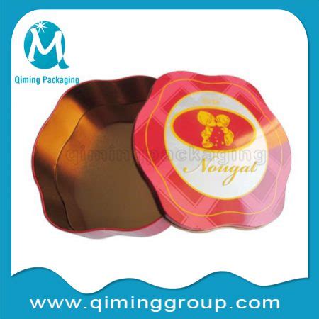 Irregular Polygonal Tin Box Lids Qiming Packaging Lids Caps Bungs