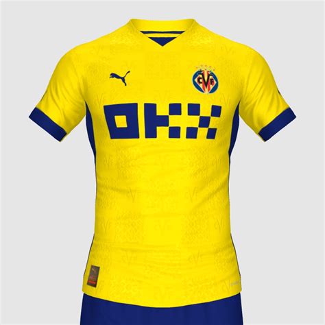 Villarreal Home Kit FIFA 23 Kit Creator Showcase