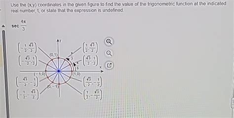 Solved Use The X Y ﻿coordinates In The Given Figure To