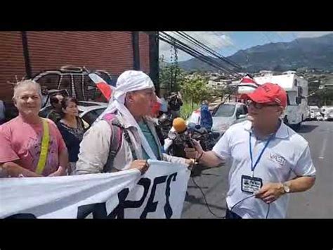 Manifestaci N Frente A La Sala Iv San Jos Costa Rica Contra