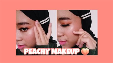 🍑 Peach Makeup Tutorial Drugstore 🍑 Youtube