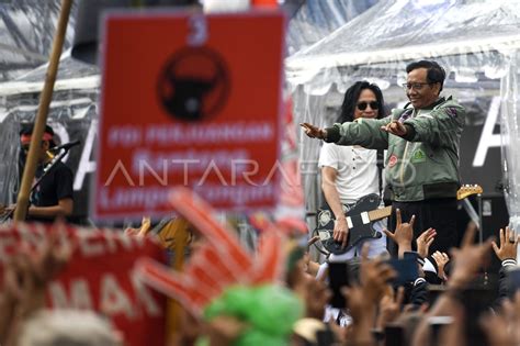 Kampanye Akbar Terakhir Ganjar Mahfud Di Semarang Antara Foto