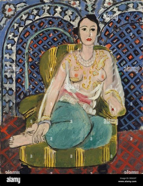 Henri Matisse Odalisque Assise New York Metropolitan Museum Of