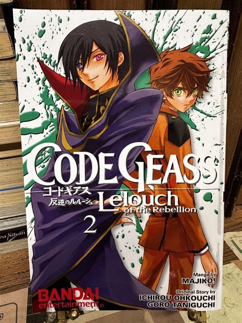 Code Geass Lelouch Of The Rebellion Vol 2 Goro Taniguichi Ichiro Okouchi 1st Bandai Printing