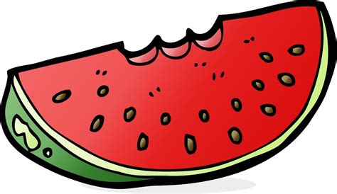 Cartoon Watermelon Slice Vector Art At Vecteezy