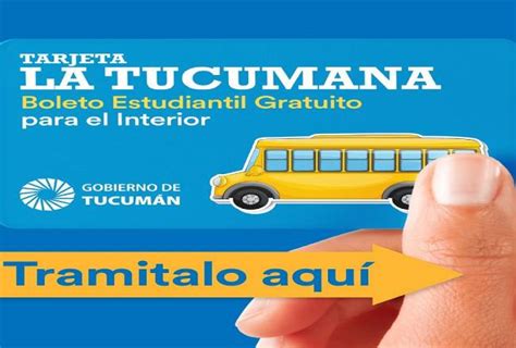 C Mo Inscribirse Al Boleto Estudiantil Contexto Tucuman