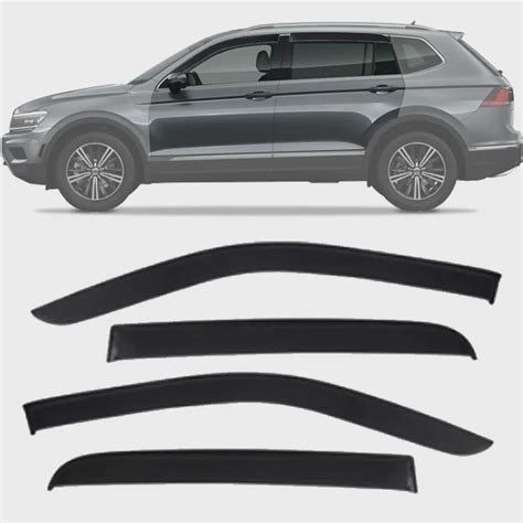 Calha De Chuva Esportiva Volkswagen Tiguan Fum No Shoptime