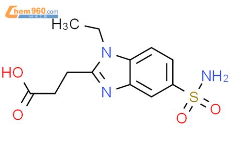 847782 00 7 3 5 Aminosulfonyl 1 Ethyl 1H Benzimidazol 2 Yl Propanoic