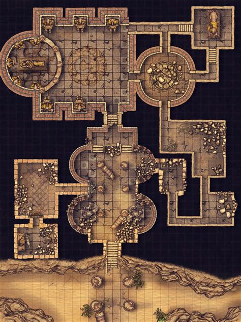 Dungeons And Dragons Characters D D Dungeons And Dragons Desert Map