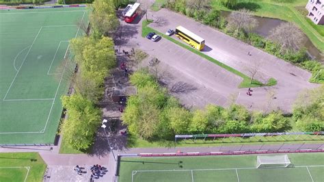 Sportpark Sneek Wit Zwart Vanuit De Lucht Youtube