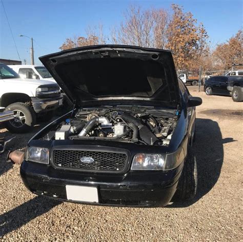 2007 Crown Vic With A Power Stroke Turbo Diesel V8 Engine Swap Depot