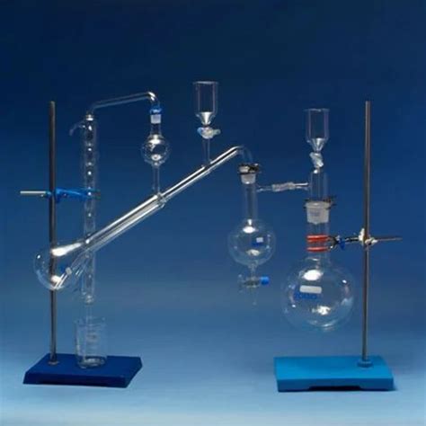 Kjeldahl Apparatus Lab Glassware Nitrogen Distiller Off