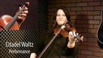 The Citadel Waltz Canadian Fiddle Lesson By Patti Kusturok Youtube