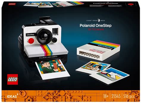 Klocki LEGO Ideas Aparat Polaroid OneStep SX 70 21345 18 516 elementów