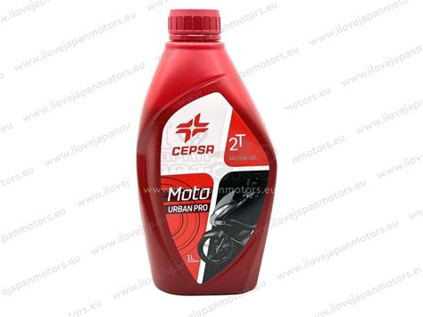 CEPSA 1 LITRE 2T 2 STROKE MOTOR OIL URBAN PRO - I Love Japan Motors