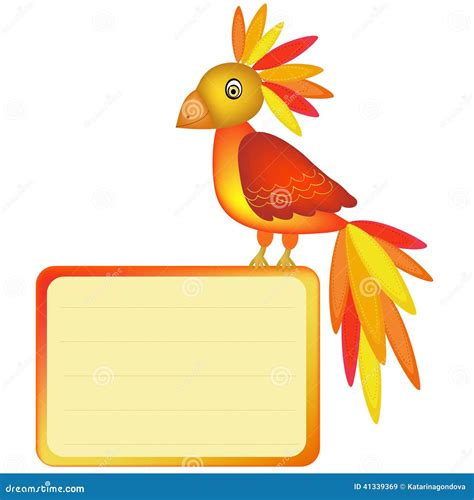 Parrot Banner Stock Vector Illustration Of Sign Board 41339369