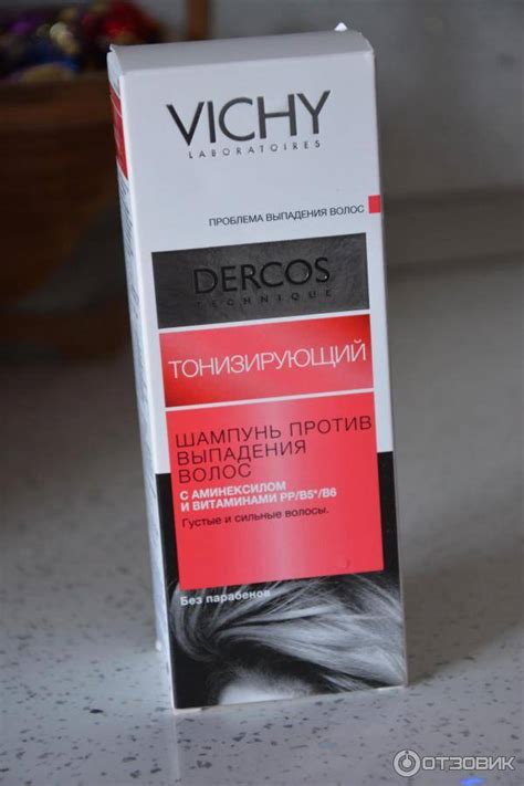 Шампунь от выпадения волос vichy dercos