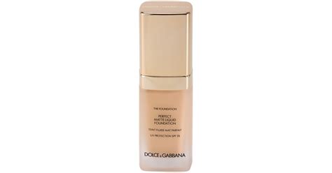 Dolce Gabbana The Foundation Perfect Matte Liquid Foundation Base Para