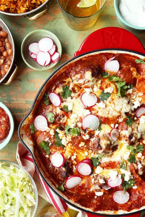 Skillet Enchilada Meatballs Jonathan Melendez