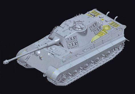 German Heavy Tank Sd Kfz King Tiger Porsche Turret Hlj