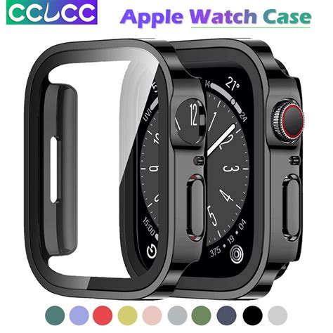 Estojo CCLCC Compatível Apple Watch Series Ultra 8 7 49mm 45mm 41mm