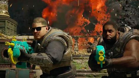 Gears Of War Official Run The Jewels Air Drop Trailer Ign Video