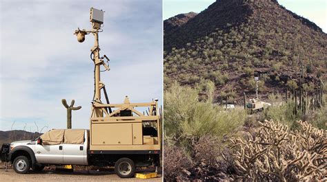 Deserted Border Lands Mapping Surveillance Along The Tohono Oodham