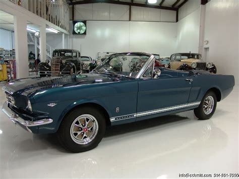 1965 Ford Mustang Gt Caspian Blue Ford Mustang Gt Mustang Gt 1965 Mustang Gt