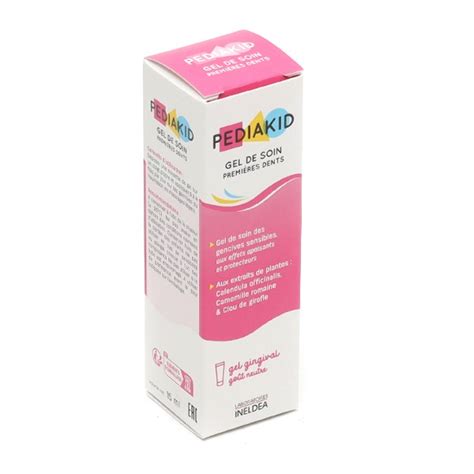 Pediakid gel de soin premières dents - Apaisant - Protecteur